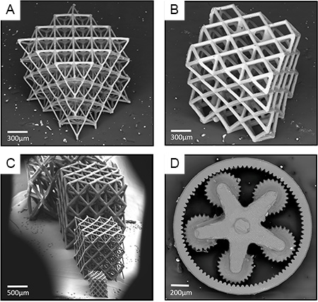 Ceramic metamaterials