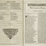 Shakespeare, William. The Comedie of Errors. In Mr. William Shakespeares comedies, histories, & tragedies: published according to the true originall copies. London: Isaac Jaggard and Edward Blount, 1623.