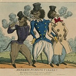 Marks, John Lewis, artist. Monkeys puffing cigars!! London: 19th century].