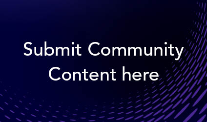 Submit Community content here