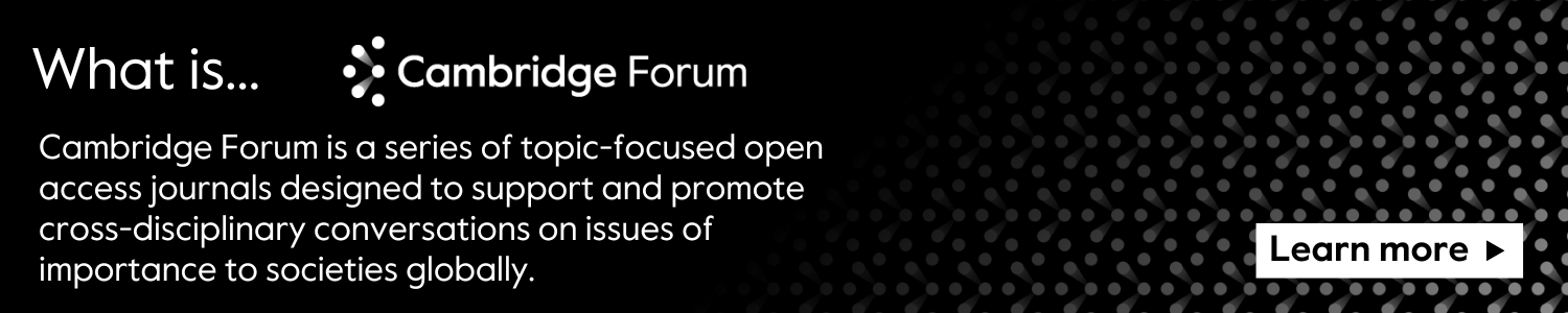What is Cambridge Forum? Learn more.