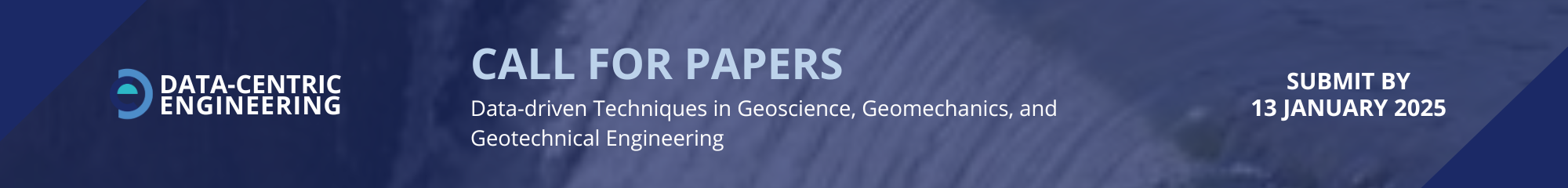 Call for Papers banner for Geoscience special collection