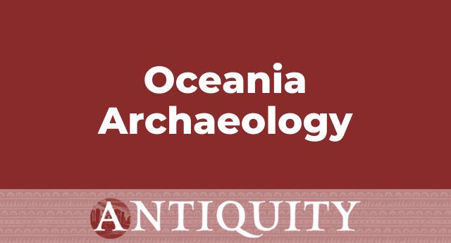 Oceania Archaeology